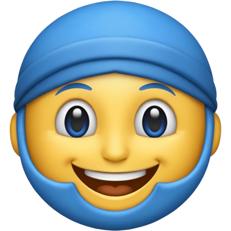 خفن  اموجی برای ادیت آبی emoji