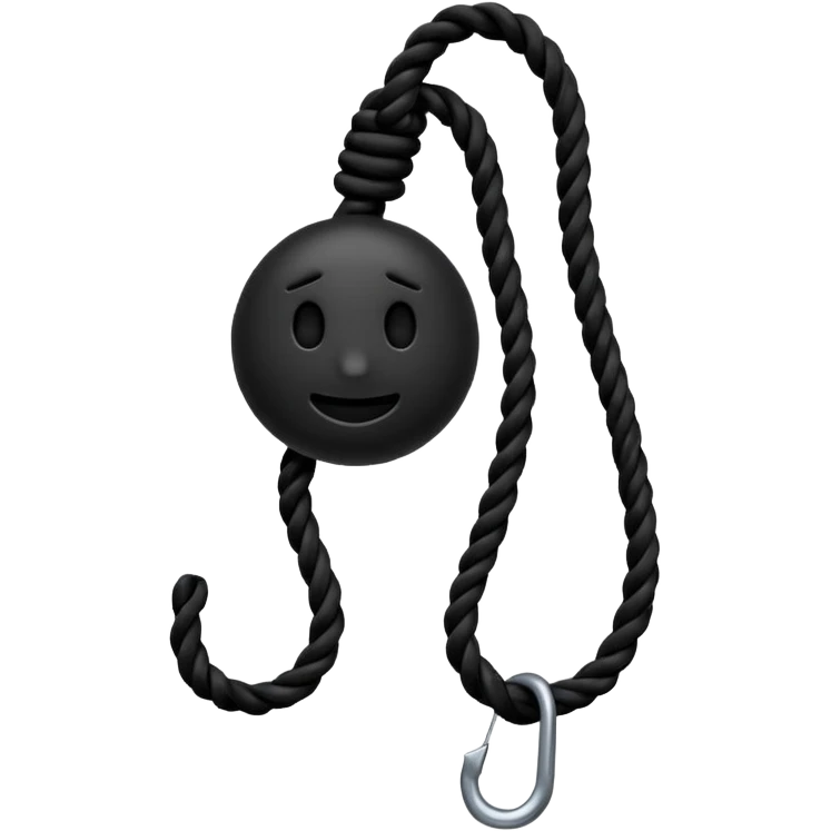 Hanging by a Noose around the neck emoji emoji