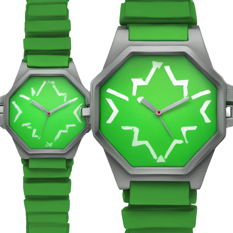 a totally green Hex watch: #A8E6CF emoji