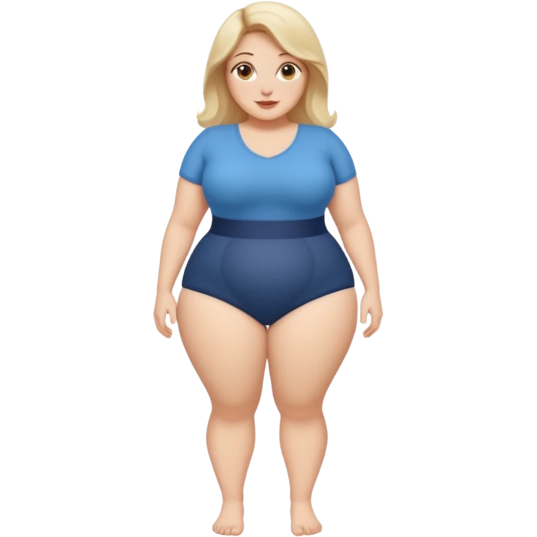 Slim thick white girl fat ass thick thighs emoji