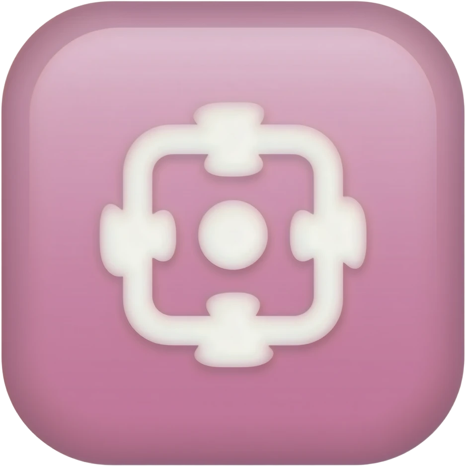 light pale pink educational apps emoji