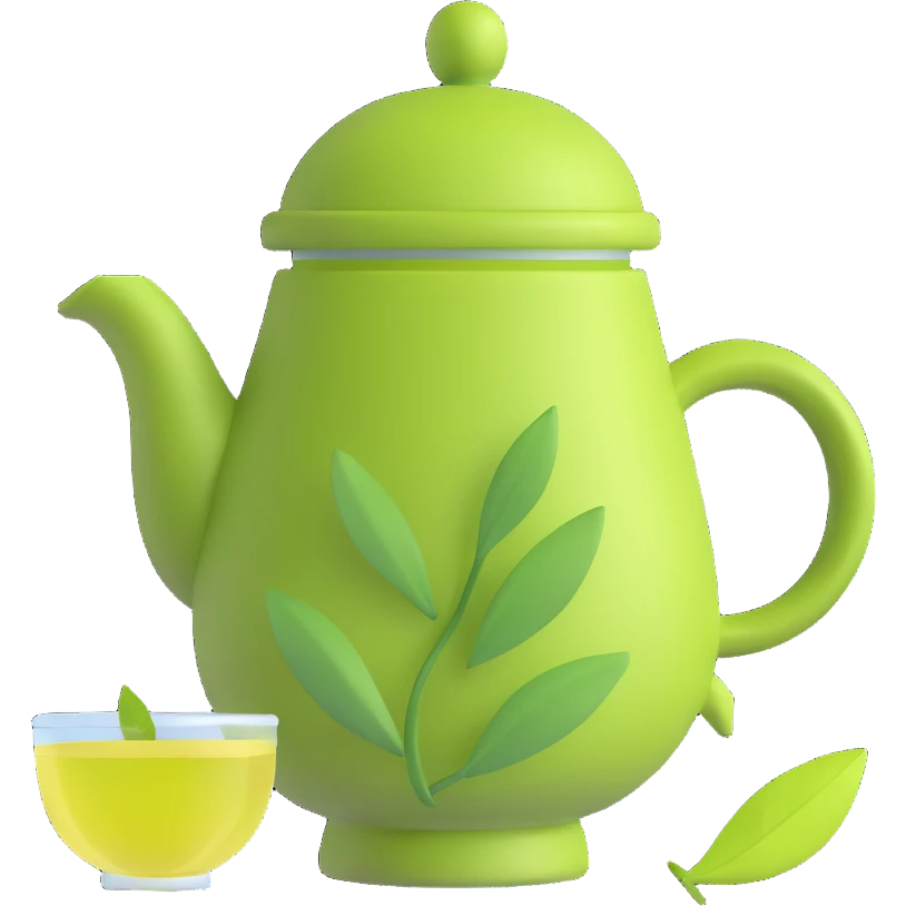 green tea emoji