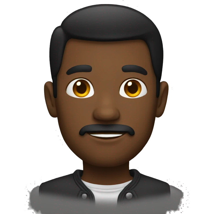 hombre negro emoji