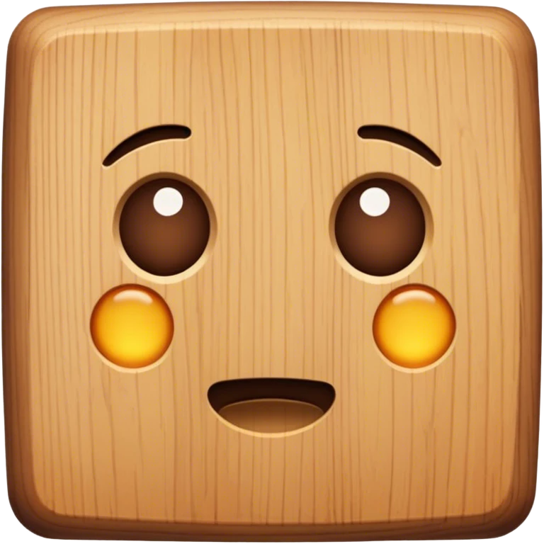 wood block emoji