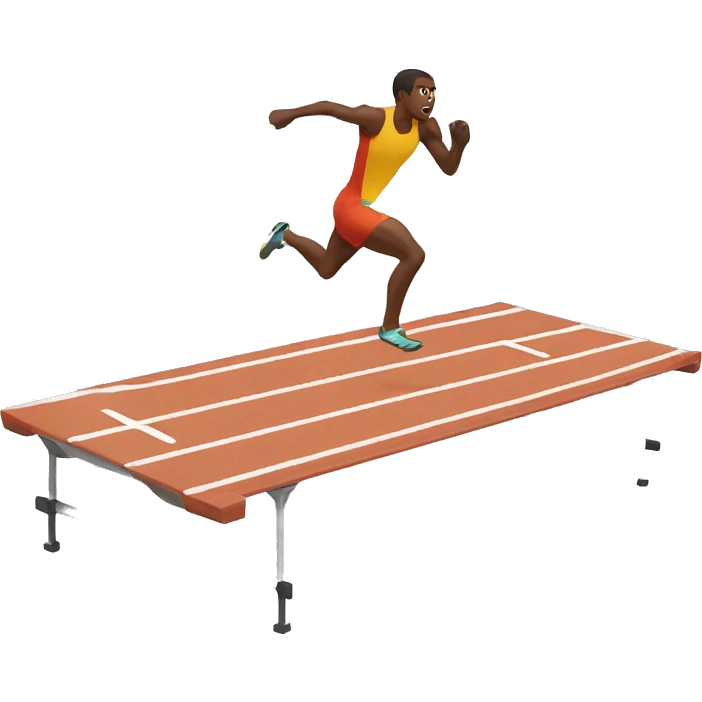 track and field hurdle emoji