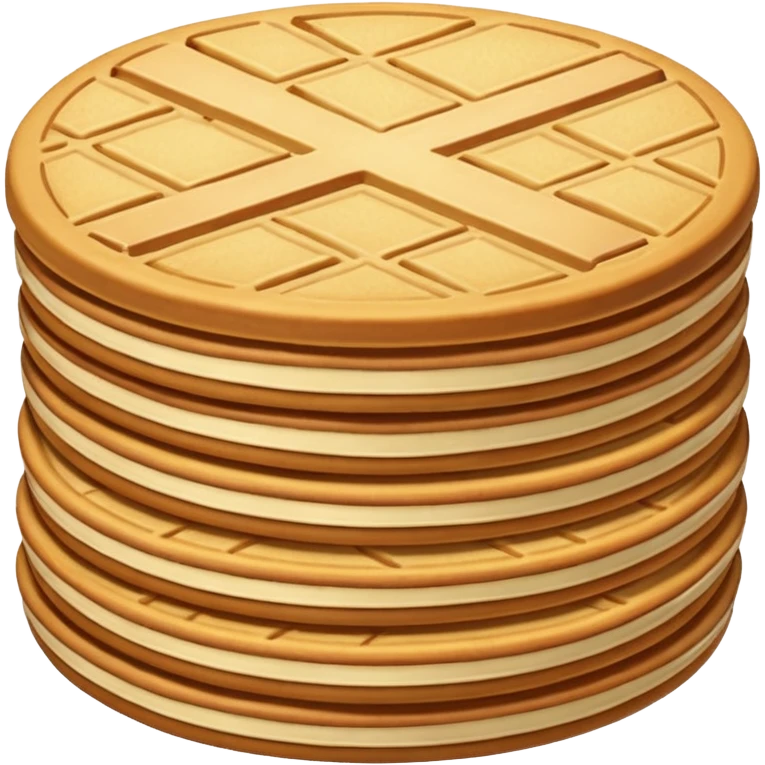 Vanilla wafer emoji