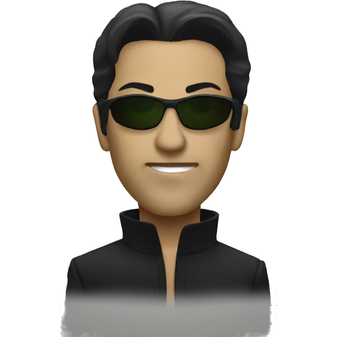 neo from the matrix emoji