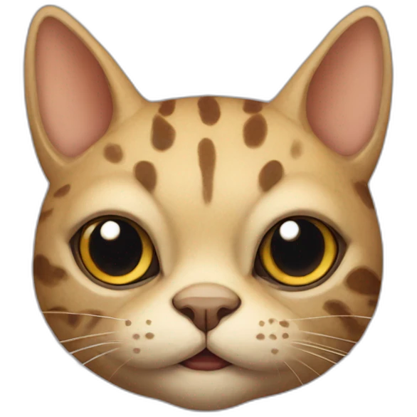 toad-headed cat emoji
