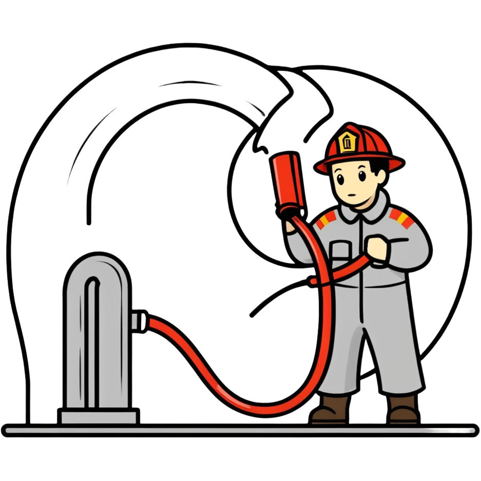 Fire hose emoji