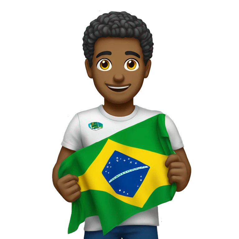 Criar bandeira do brasil emoji