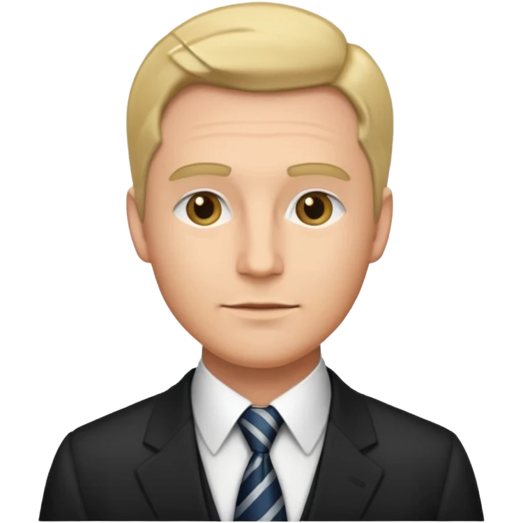 Man Old money very style face emoji