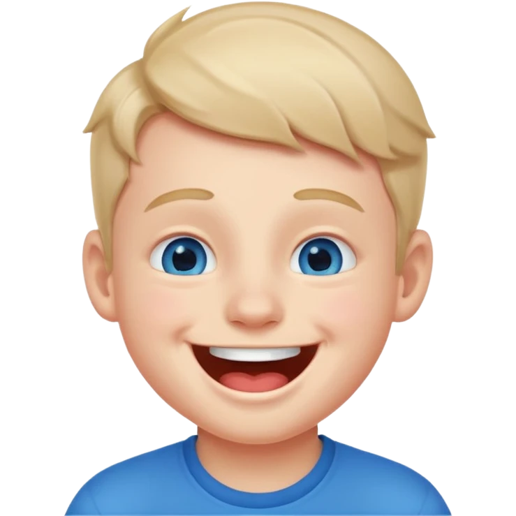 Boy laughing  emoji