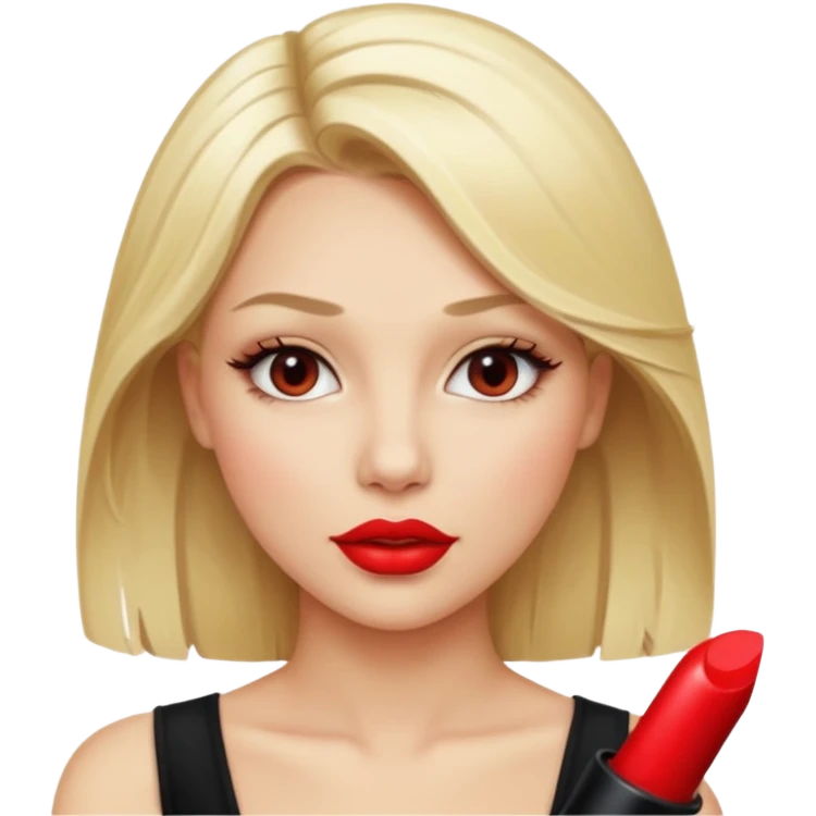 Sexy Woman blond emoji