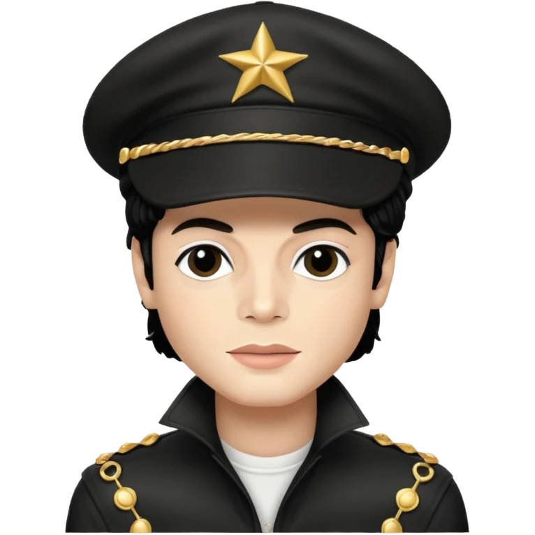 michael jackson with cap  emoji