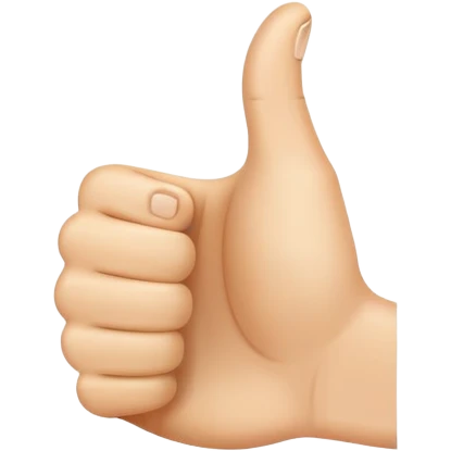 thumbs up emoji