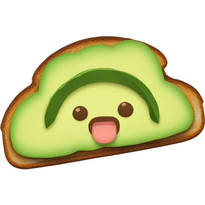 avocado toast emoji