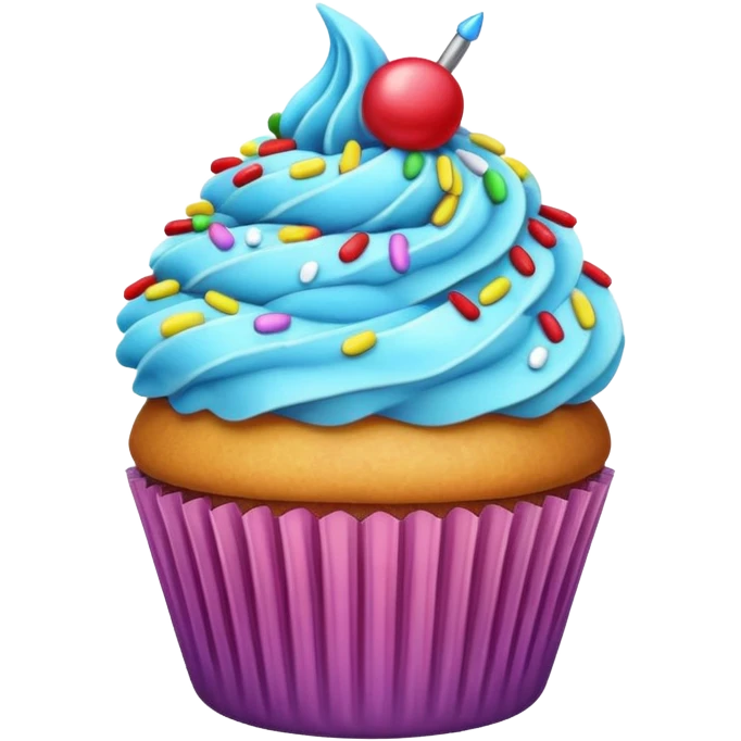 a cupcake emoji