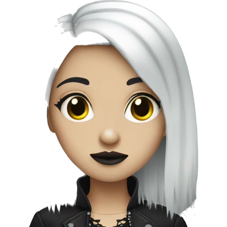 goth girl emoji