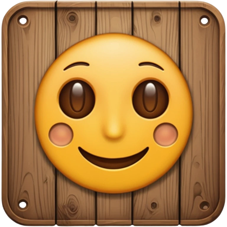 wood board emoji
