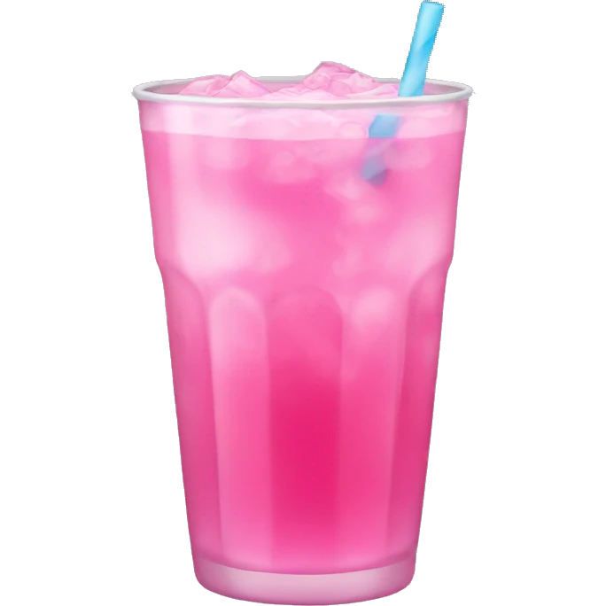 Pink drinks emoji