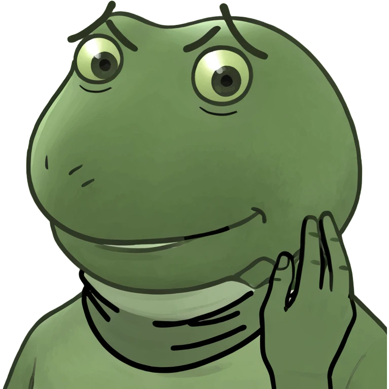 Face with hand around neck emoji