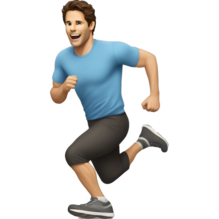 James marsden running emoji