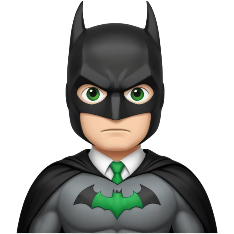 batman con ojos verdes  emoji