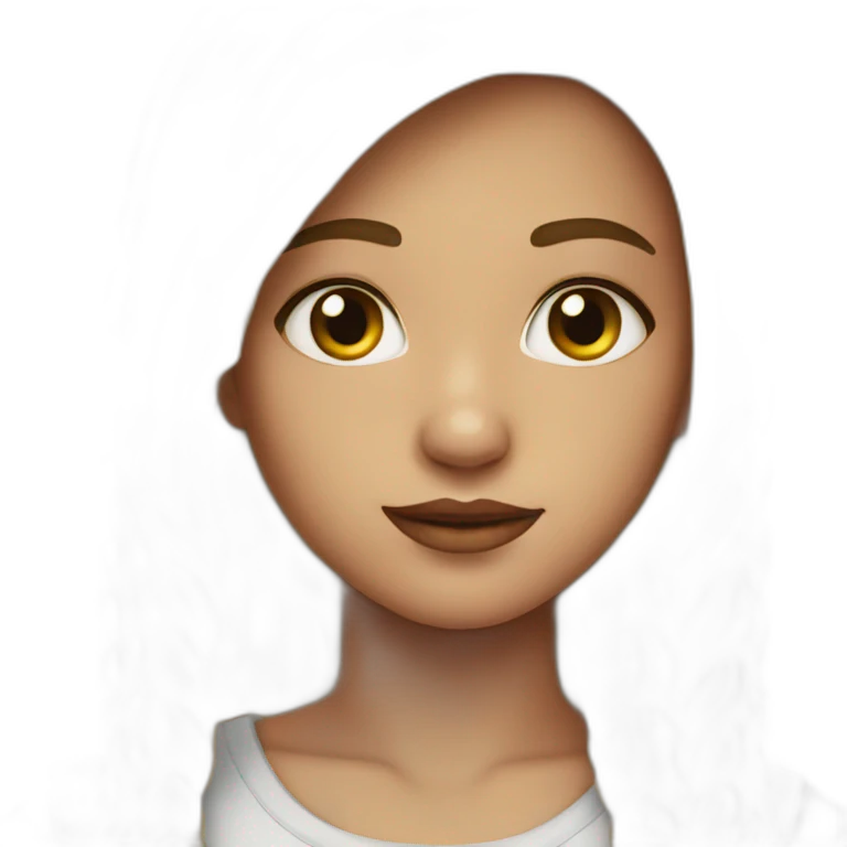 girl with piercing emoji