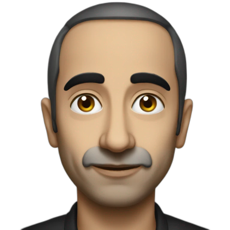 Zemmour en noir emoji