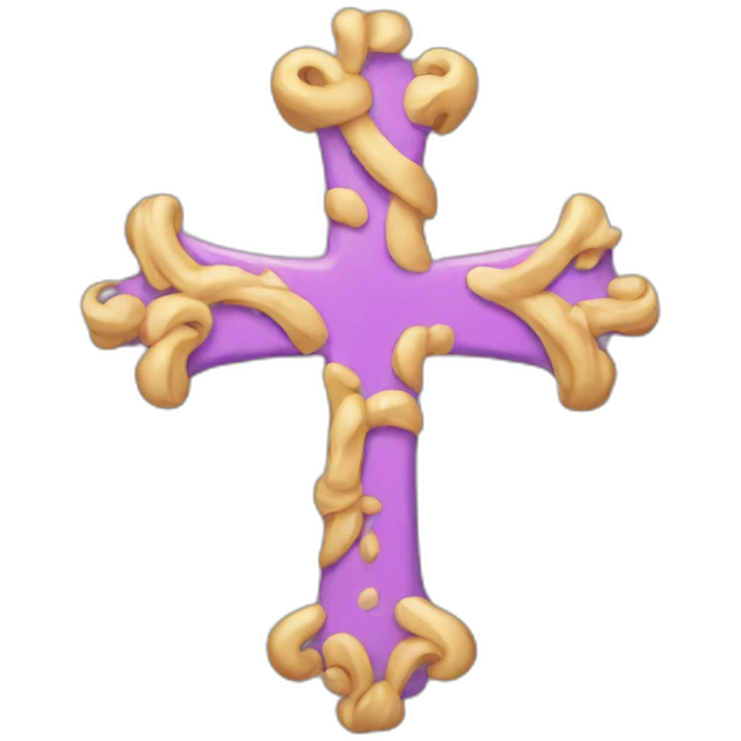 double cross emoji