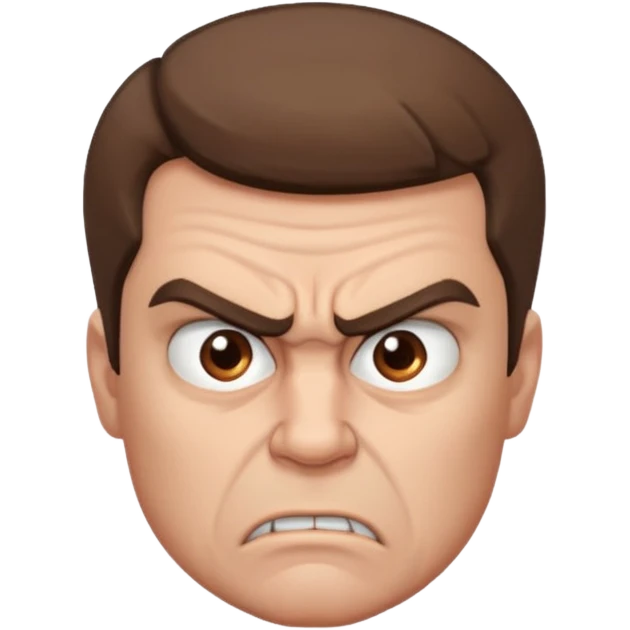 angry man emoji