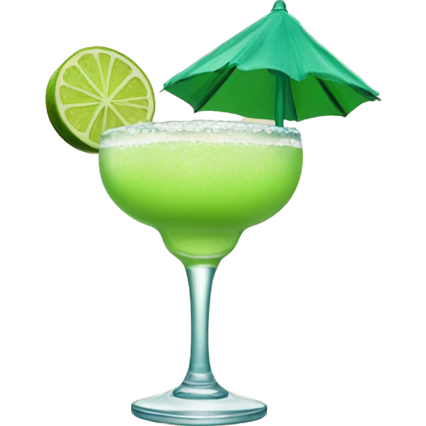 margarita with muscular arms emoji