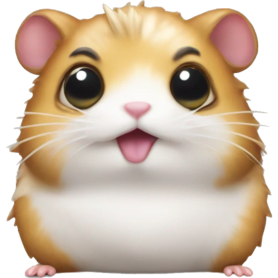 Poop monster hamster emoji