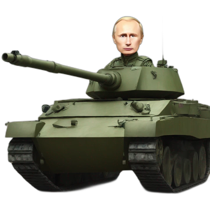 Putin in a tank emoji