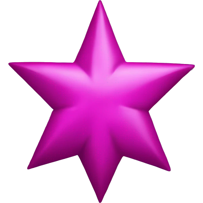  Magenta star emoji