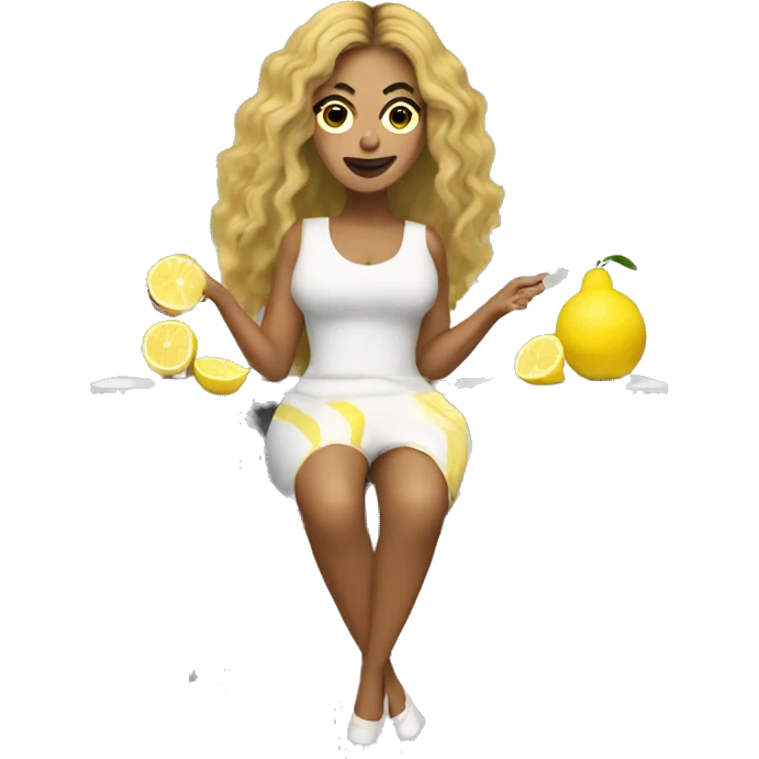Beyoncé making lemonade  emoji