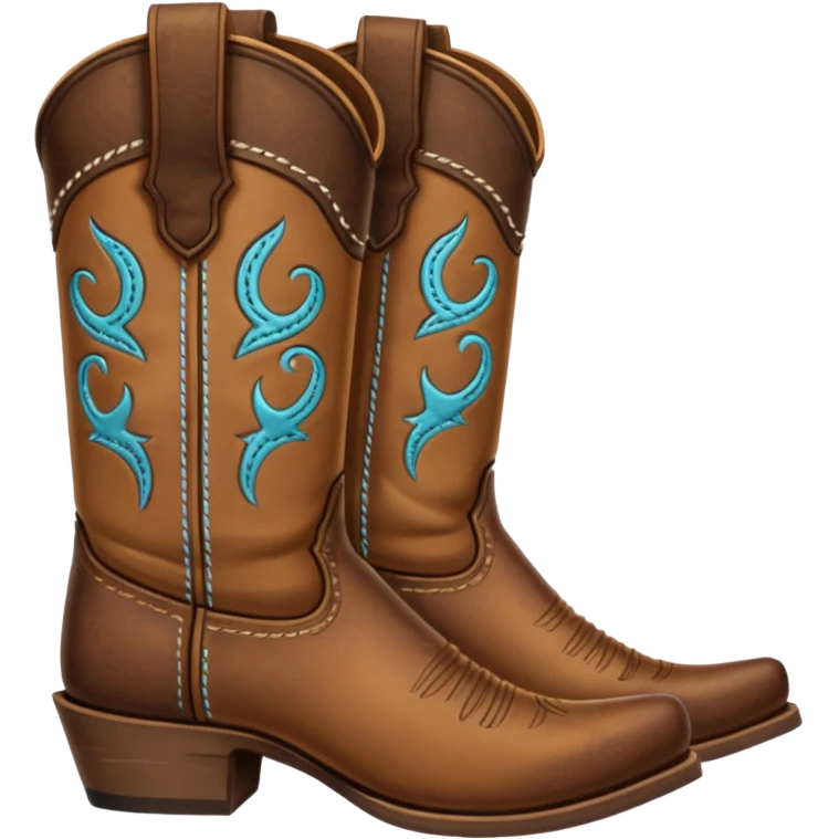 
Cowboy boots emoji