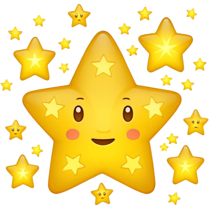 Yellow stars  emoji