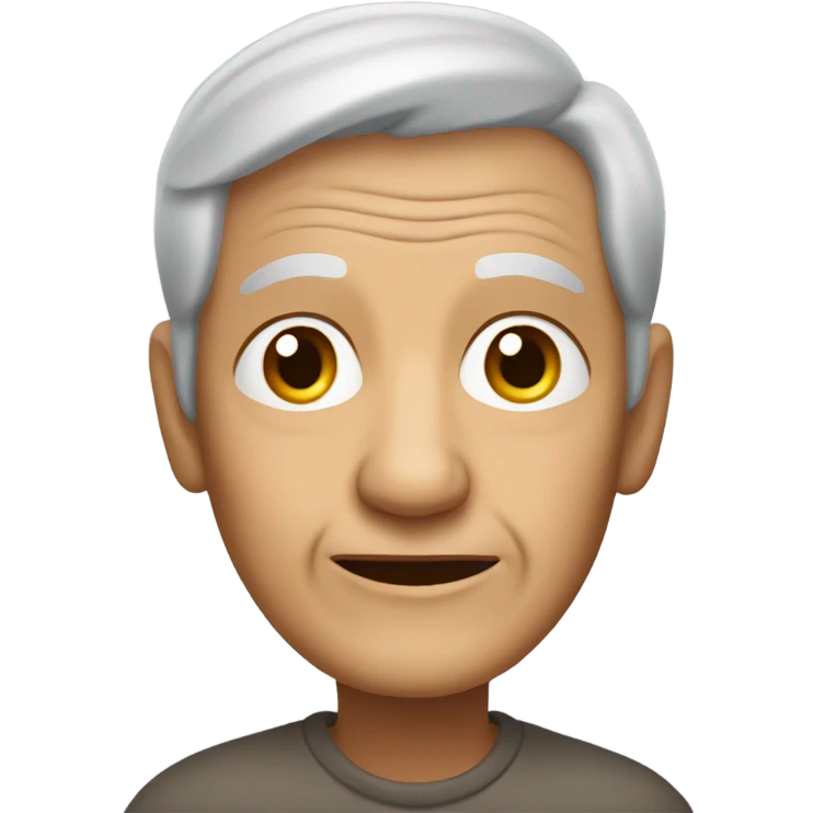 Old geriatric person  emoji