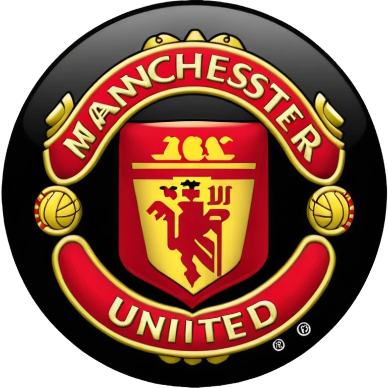 Manchester United logo emoji