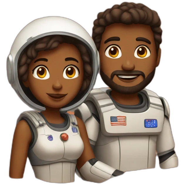 Couple on mars emoji