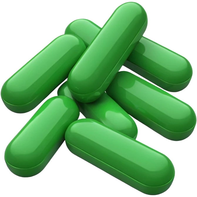 green medicines emoji