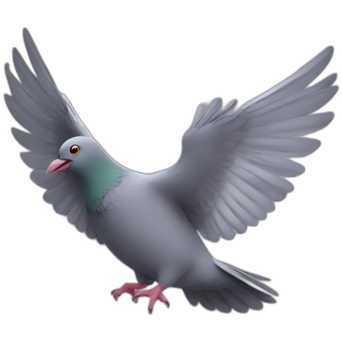 pidgeon fighting emoji