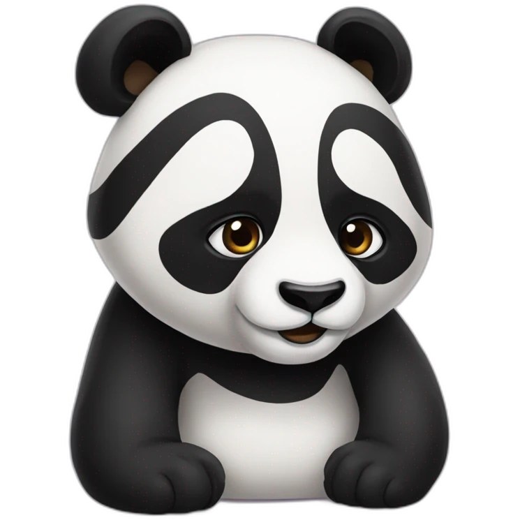 Panda roux apologise emoji