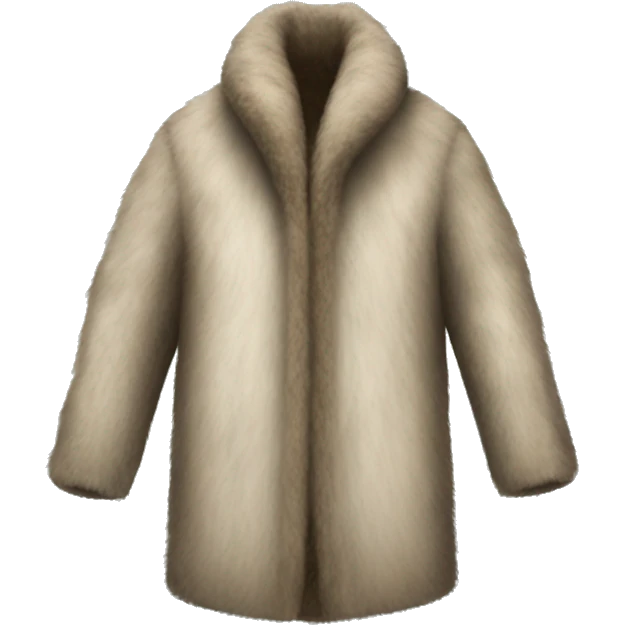 Fur coat emoji