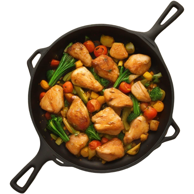 food in pan emoji