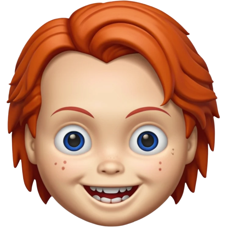 Un emojin de chuky emoji