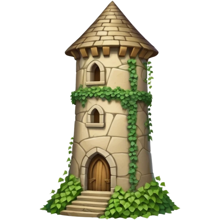 Rapunzels tower emoji
