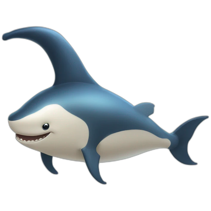 baleine sur girafe emoji