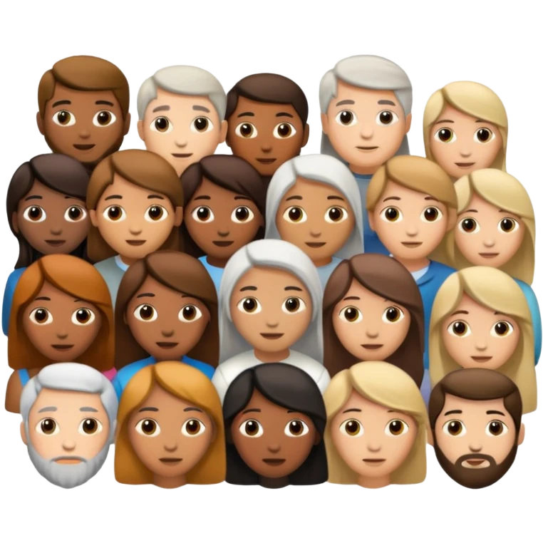 Crowd during Jesus time emoji